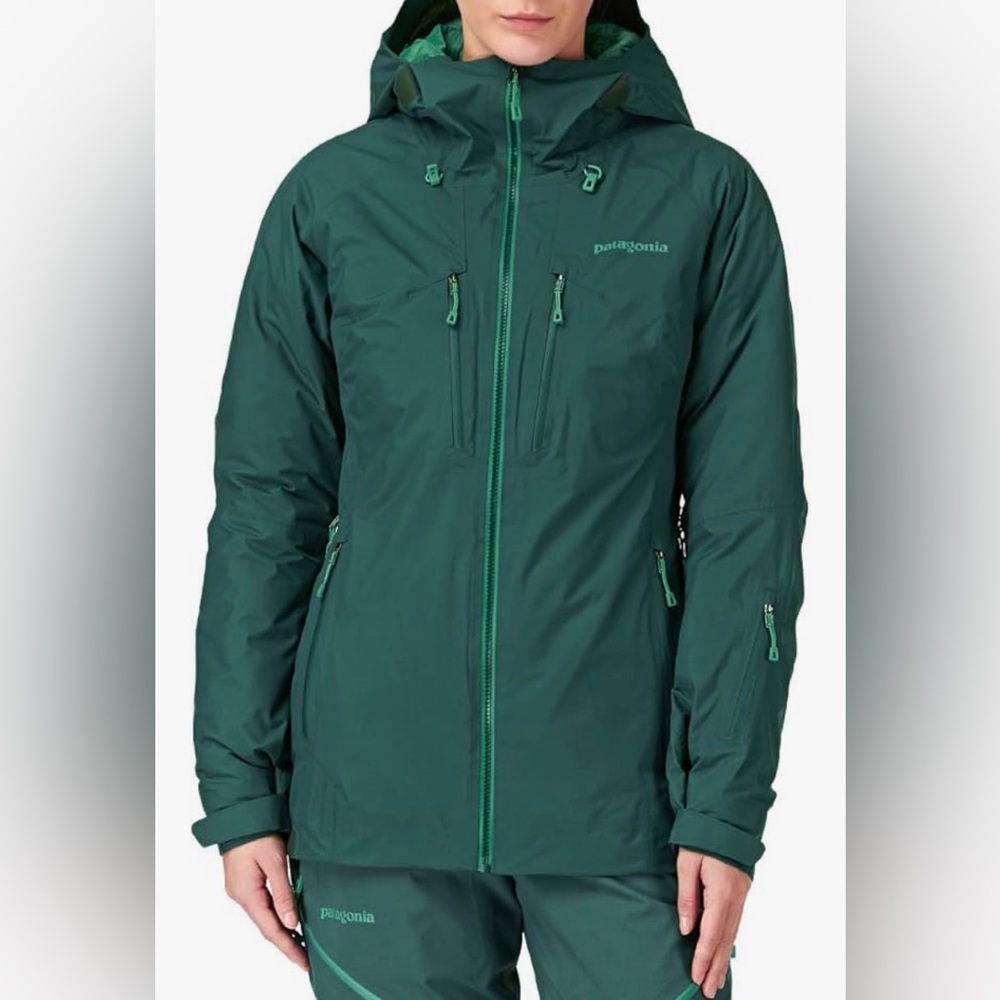 EUC•Patagonia Women's Primo Down Jacket- size XL -GORE•TEX- color:ARBOR GREEN